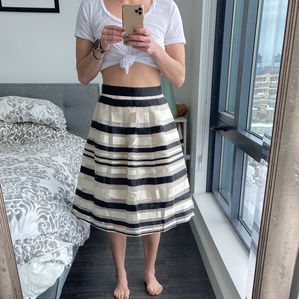 Fun midi length party skirt